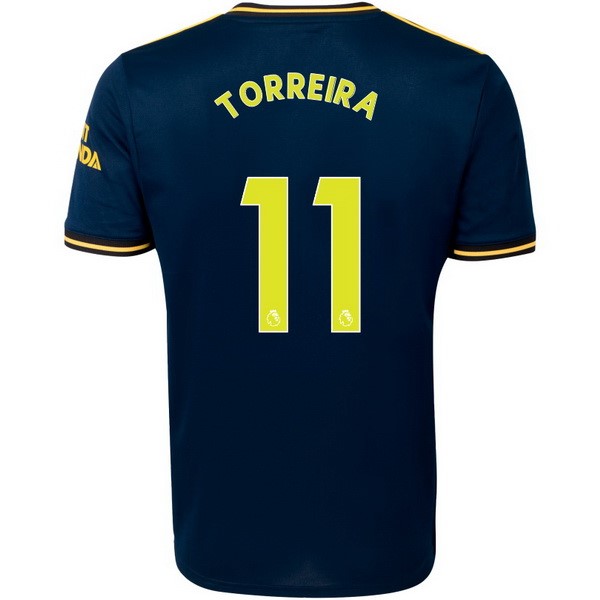 Camiseta Arsenal NO.11 Torreira Tercera equipación 2019-2020 Azul